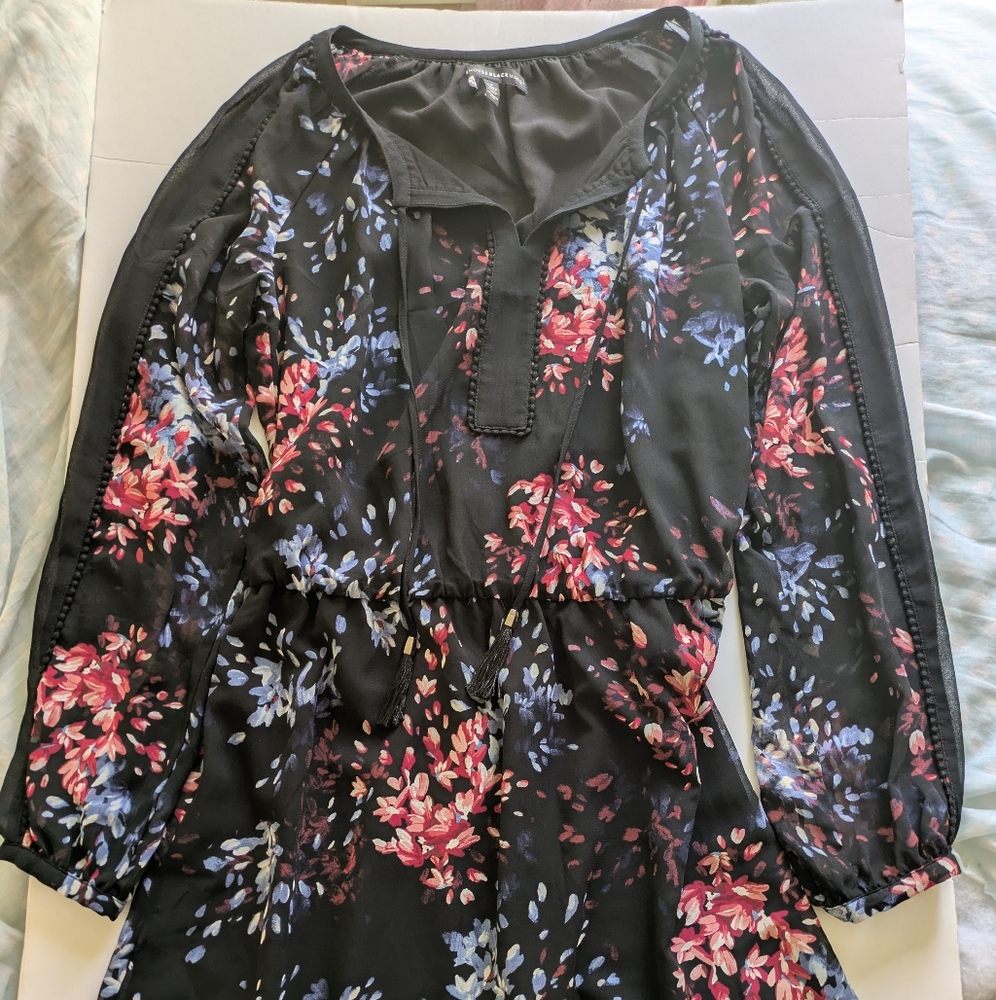 White House Black Market Floral Dress